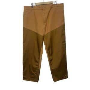 Muleskins Mens Tan Work Jeans Size 44 Workwear Utility Outdoor Western